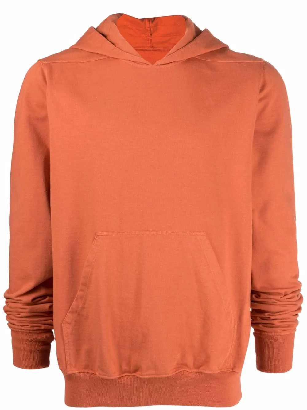 

Rick Owens DRKSHDW hoodie con cordones - Naranja