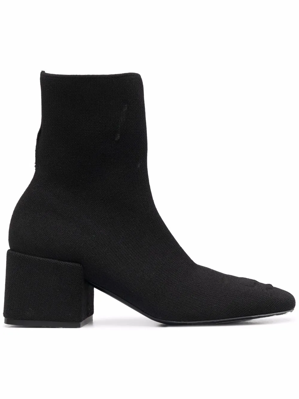 

Courrèges botas con logo en relieve - Negro