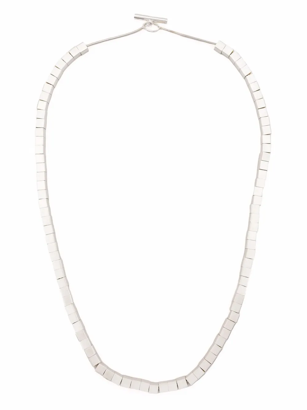 

Jil Sander bead-embellished necklace - Silver