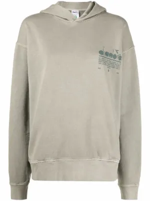 diadora moletom com capuzs