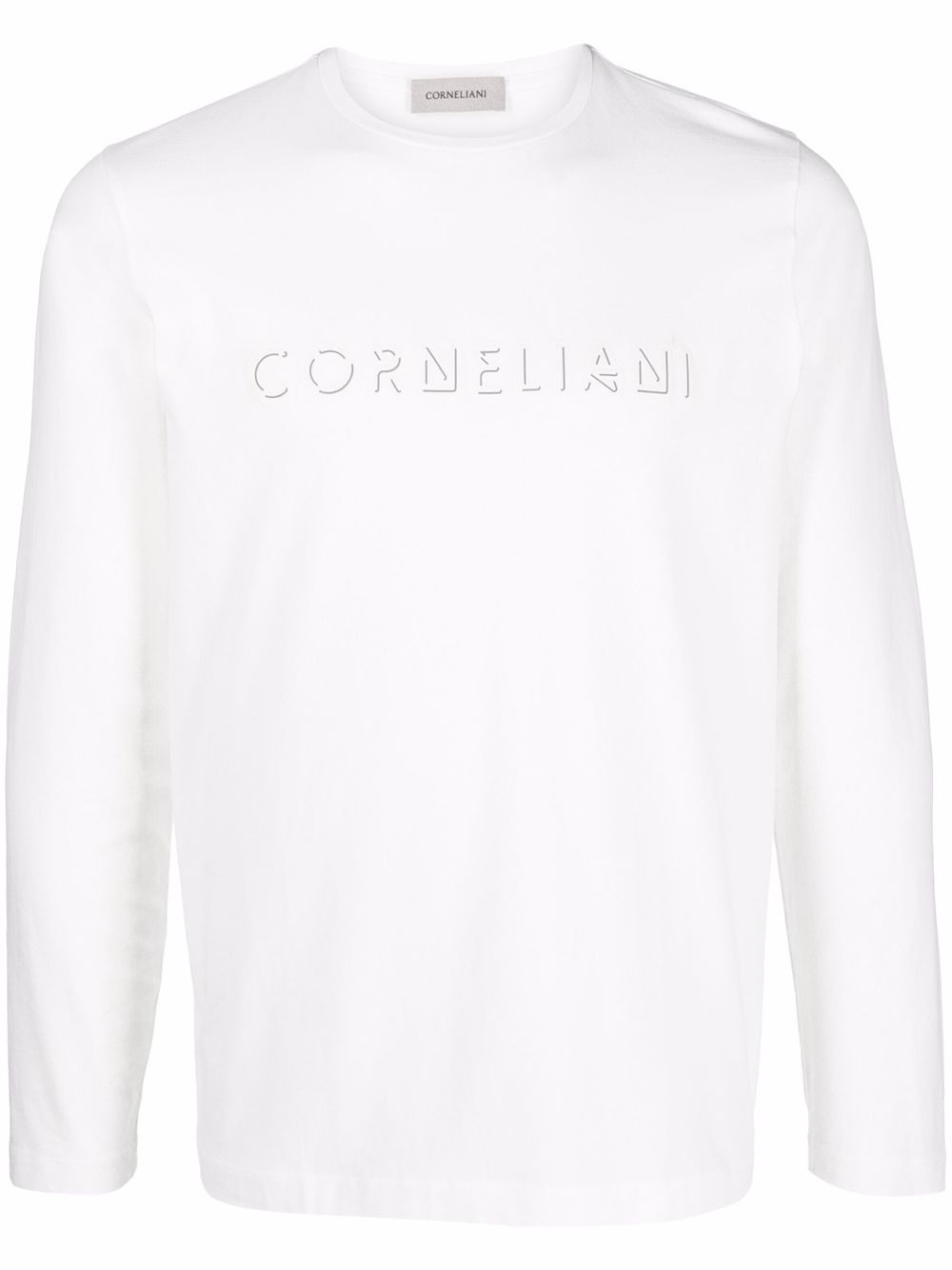 фото Corneliani футболка с логотипом