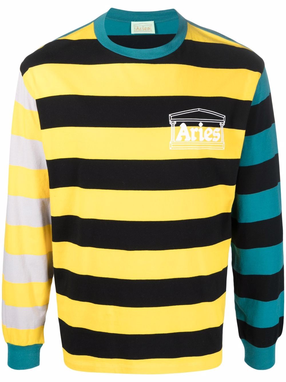 фото Aries striped long-sleeve top