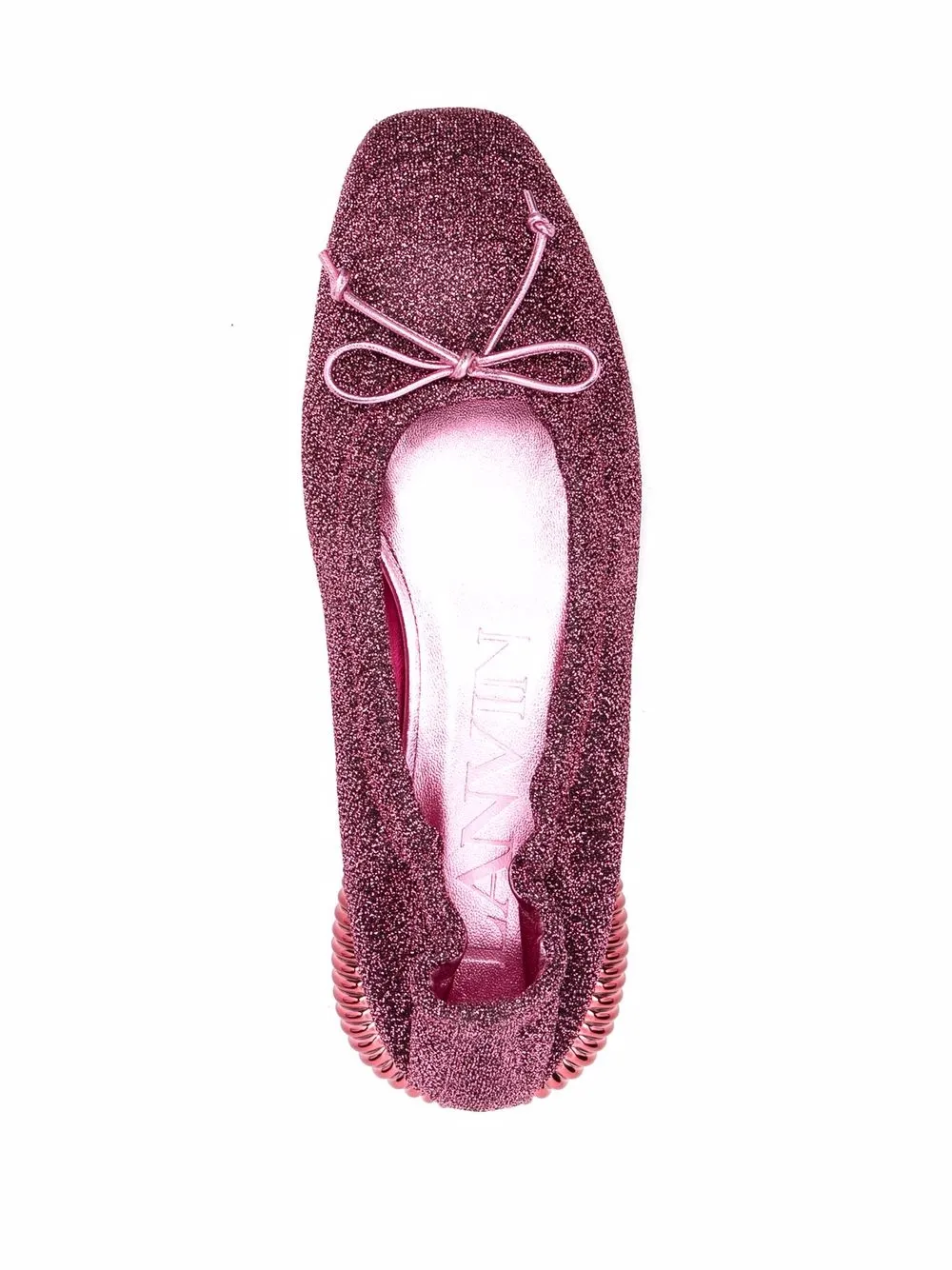 фото Lanvin балетки с завязками