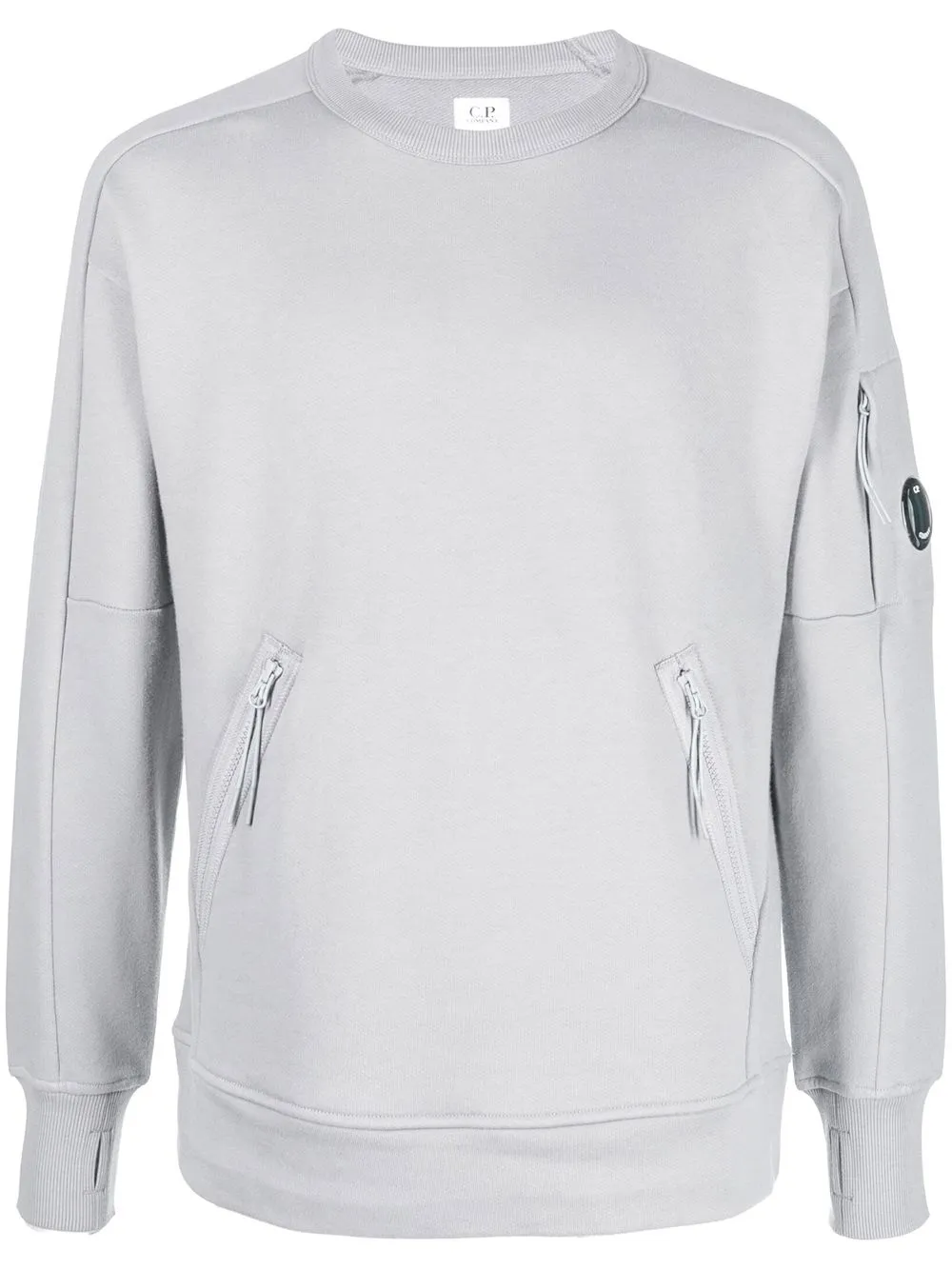 

C.P. Company Lens-detail sweatshirt - Grey