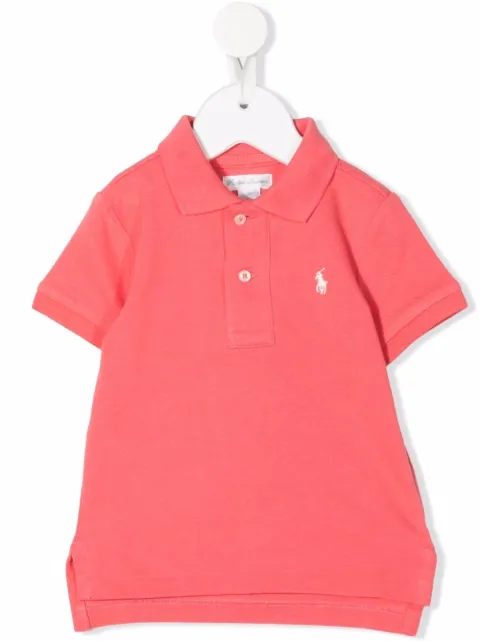 POLO RALPH LAUREN KIDS playera tipo polo con logo bordado