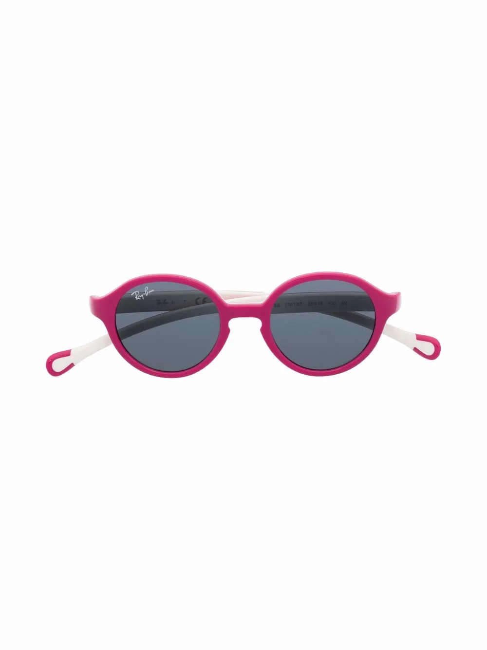 RAY-BAN JUNIOR RJ9075S zonnebril met rond montuur Roze