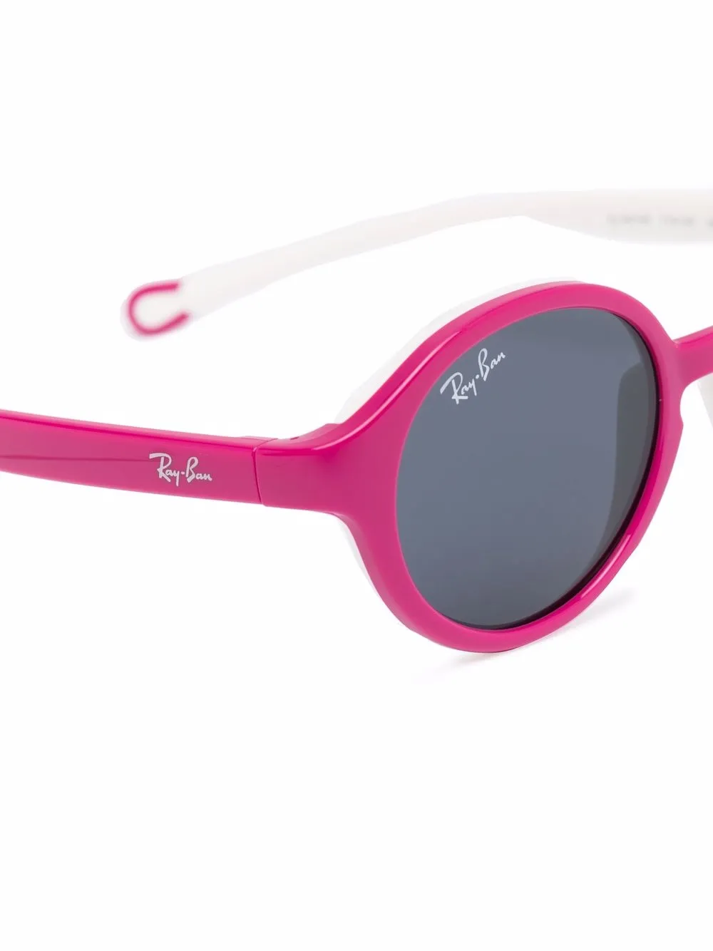 RAY-BAN JUNIOR RJ9075S zonnebril met rond montuur Roze