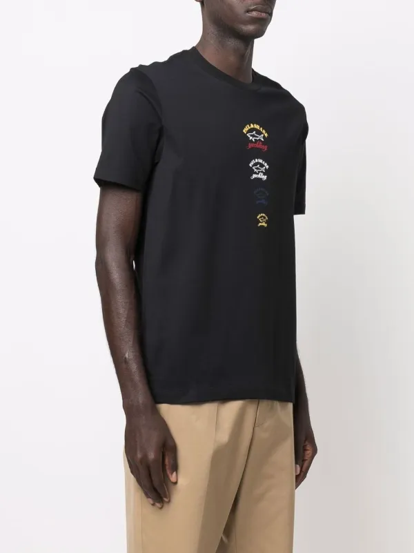 Paul \u0026 Shark logo-print T-shirt - Farfetch