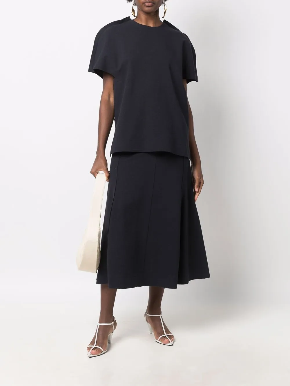 Jil Sander sculpted short-sleeve blouse | T-Shirts & Jersey Shirts | Image 2