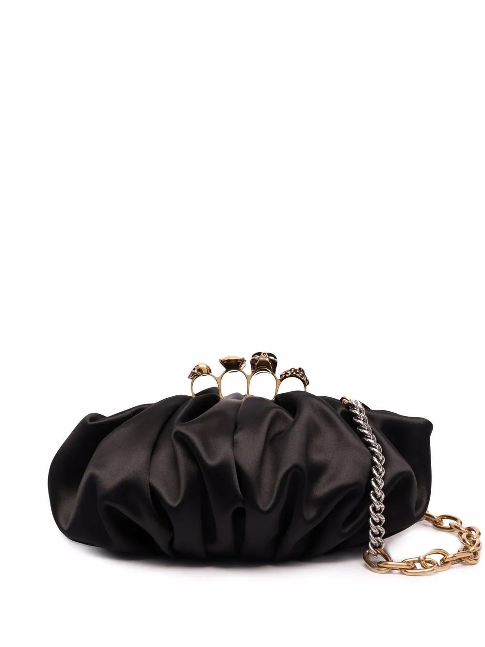 

Alexander McQueen bolsa de mano Four Ring - Negro