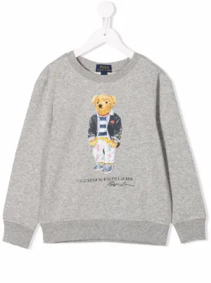 polo teddy bear moletom com capuz grey