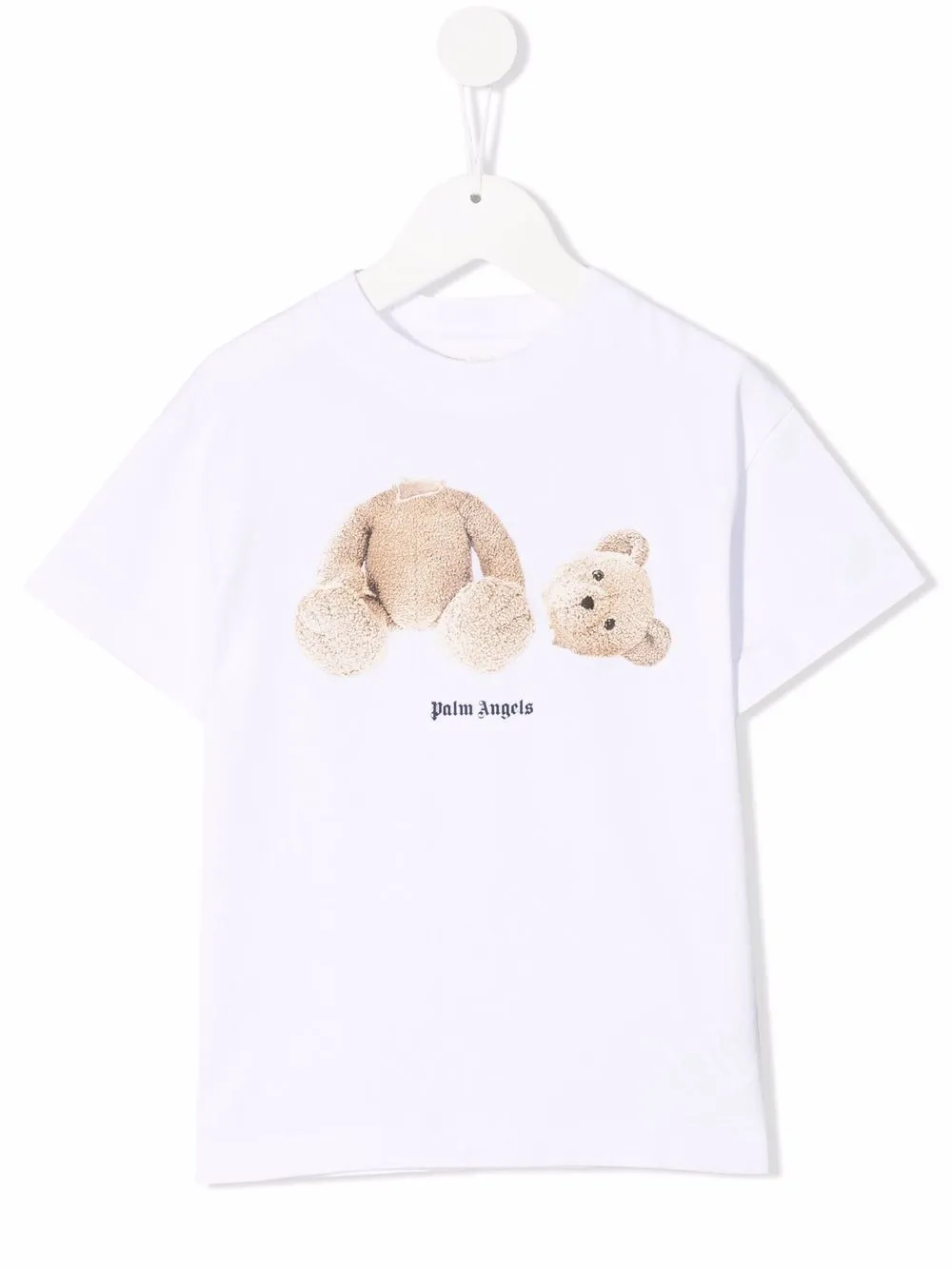 ＜Farfetch＞ Palm Angels Kids テディベアプリント Tシャツ - ホワイト