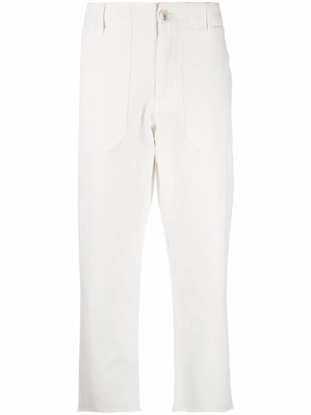 

Zadig&Voltaire high-rise cropped trousers - White