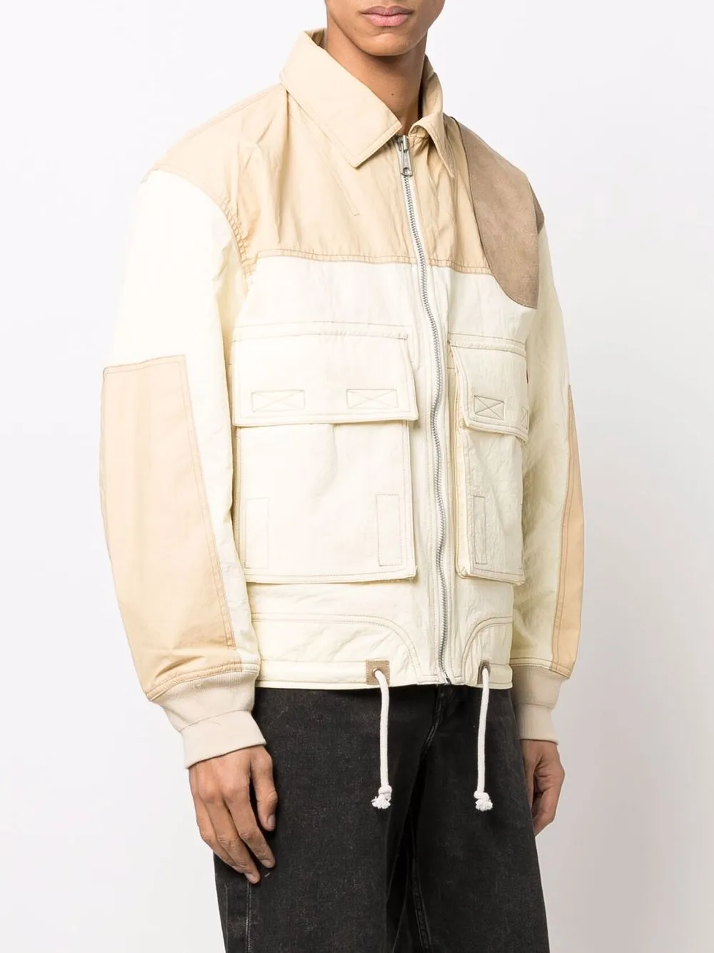 фото Diesel куртка с контрастной вставкой