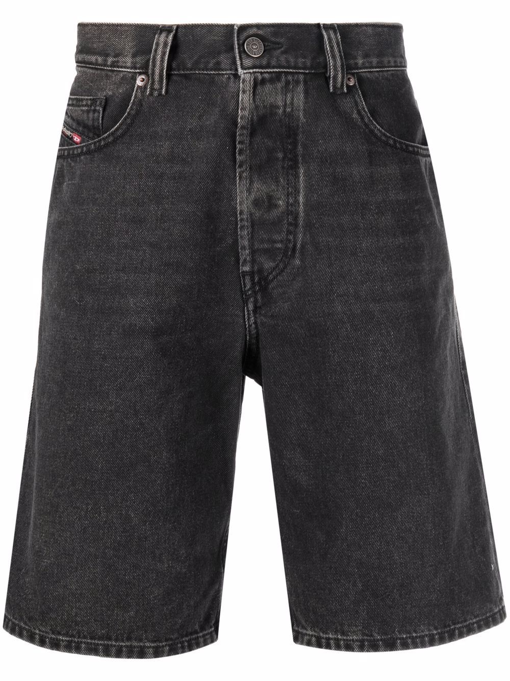 

Diesel shorts de mezclilla D-MACS-Z - Negro