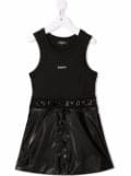 Dkny Kids detachable-skirt dress - Black