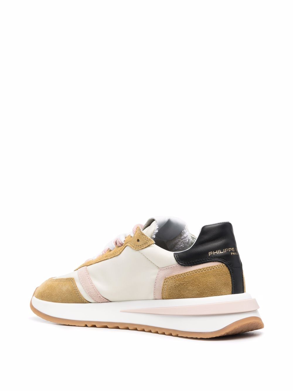 фото Philippe model paris antibes panelled low-top sneakers