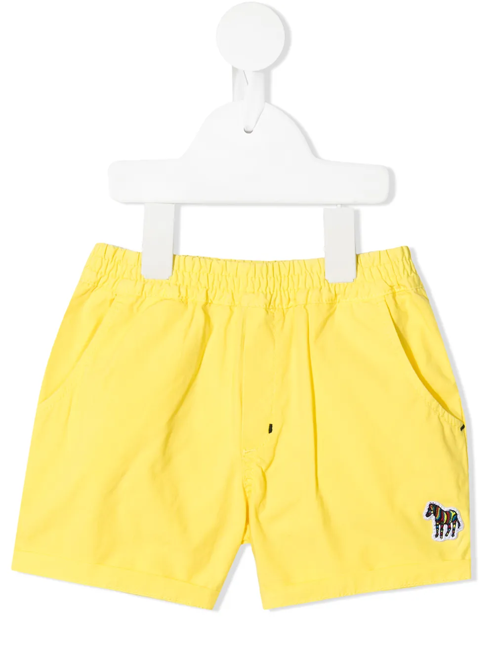 

Paul Smith Junior shorts con parche del logo - Amarillo