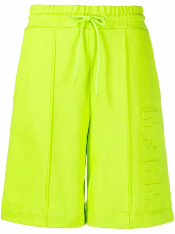 MSGM Shorts Con Logo Goffrato - Farfetch