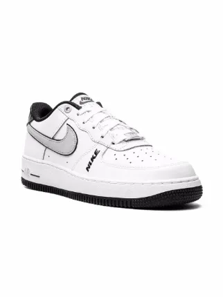 nike air force white and black junior