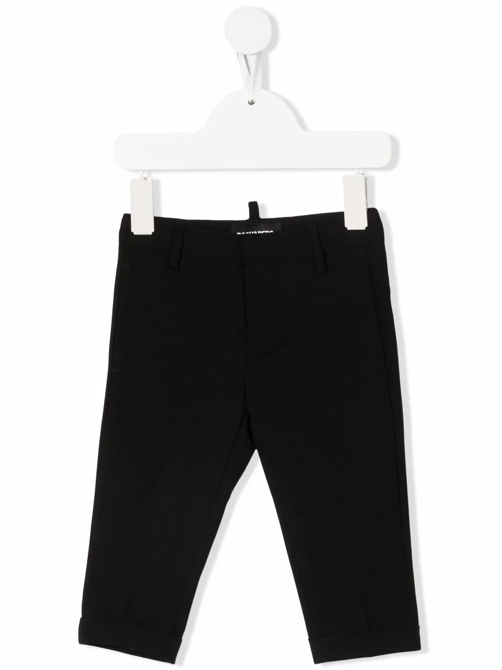 

Dsquared2 Kids pantalones chino con tiro medio - Negro