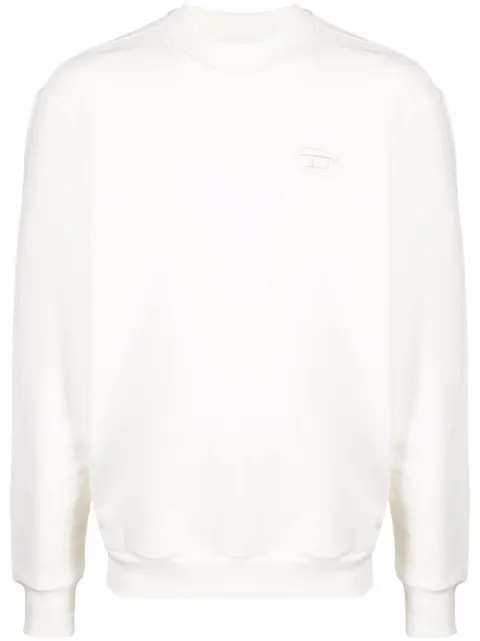Diesel embroidered-logo sweatshirt