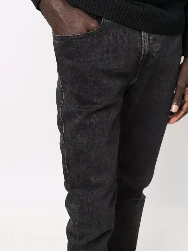 Men's Slim Jeans | Black/Beige | Diesel 2019 D-Strukt