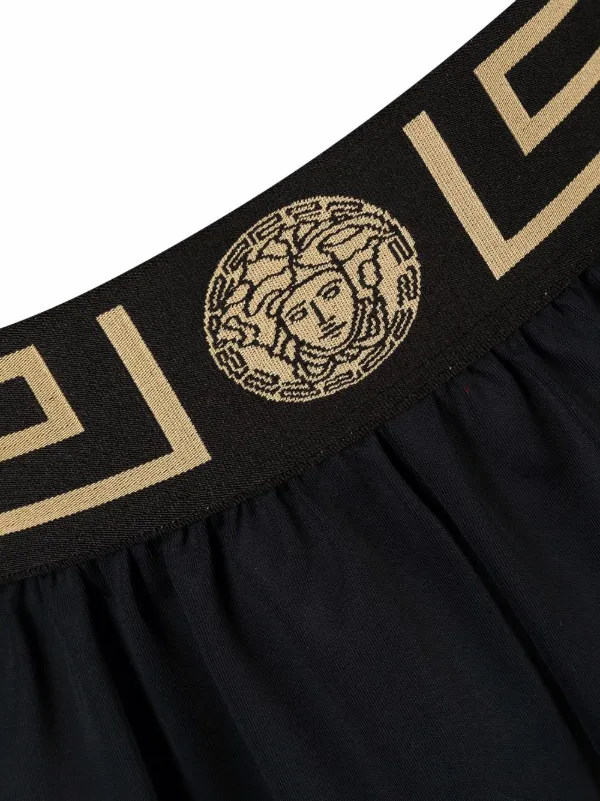 Versace Traje De Baño Con Pretina Greca - Farfetch