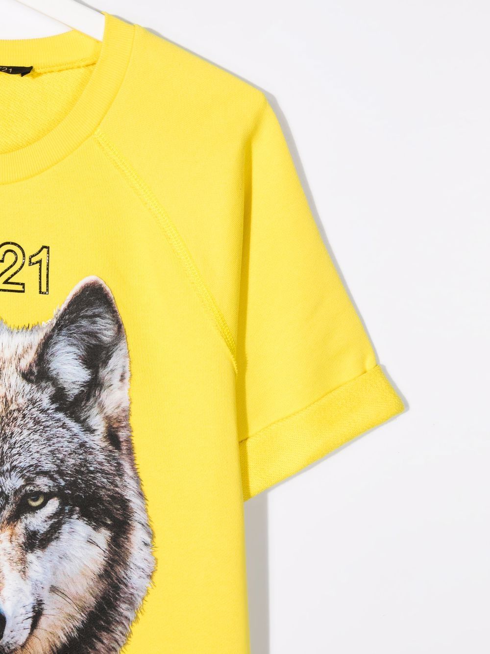 фото Nº21 kids teen wolf-print t-shirt