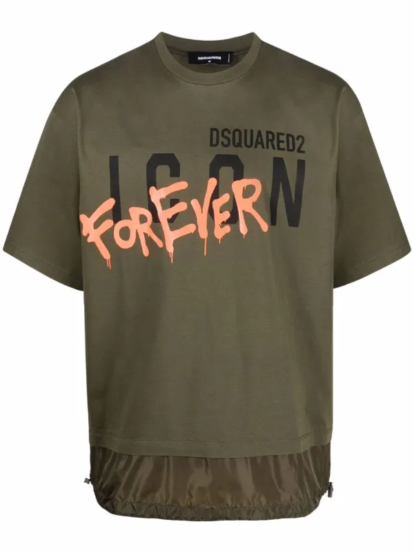 Dsquared2 Icon Forever Print T-shirt 