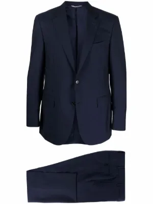 グッチ GUCCI ネイビー シングル スーツ Gucci シングルスーツ | ブルー | FARFETCH JP