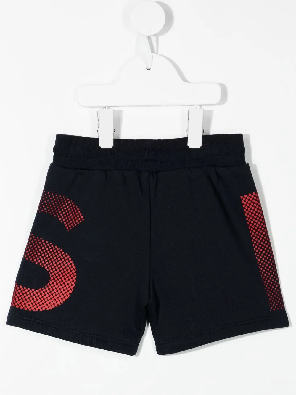 Paul Smith Junior Gradient Logo-print Track Shorts In Blue