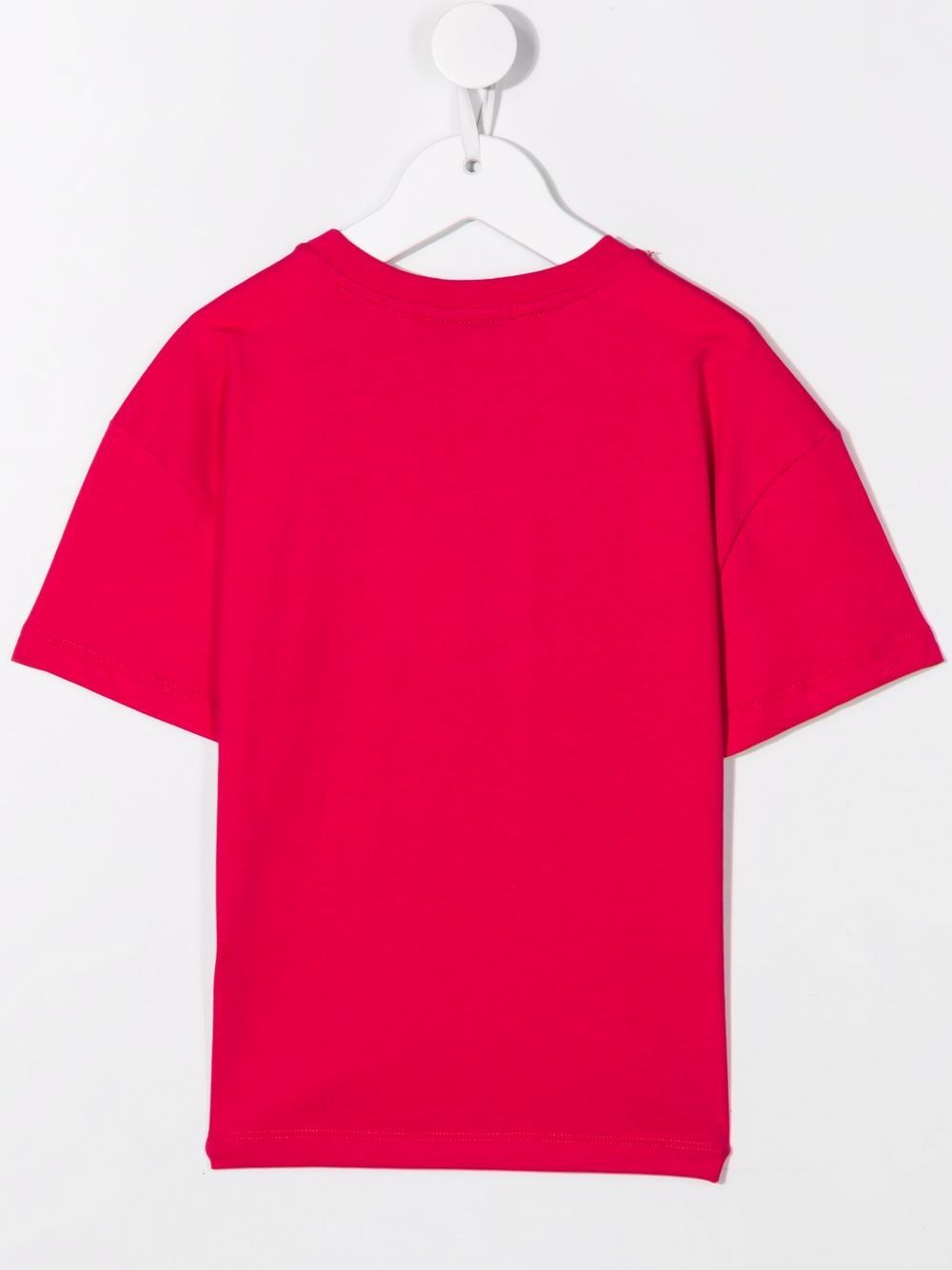 MSGM Kids T-shirt met logoprint - Roze