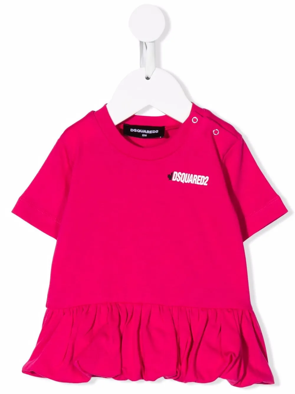 

Dsquared2 Kids playera con logo estampado - Rosado