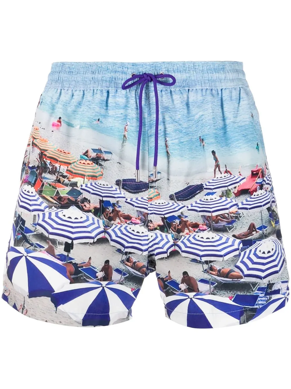 

Paul Smith parasol-print swimshorts - Blue