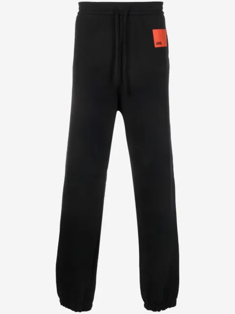 OAMC logo-patch cotton track pants