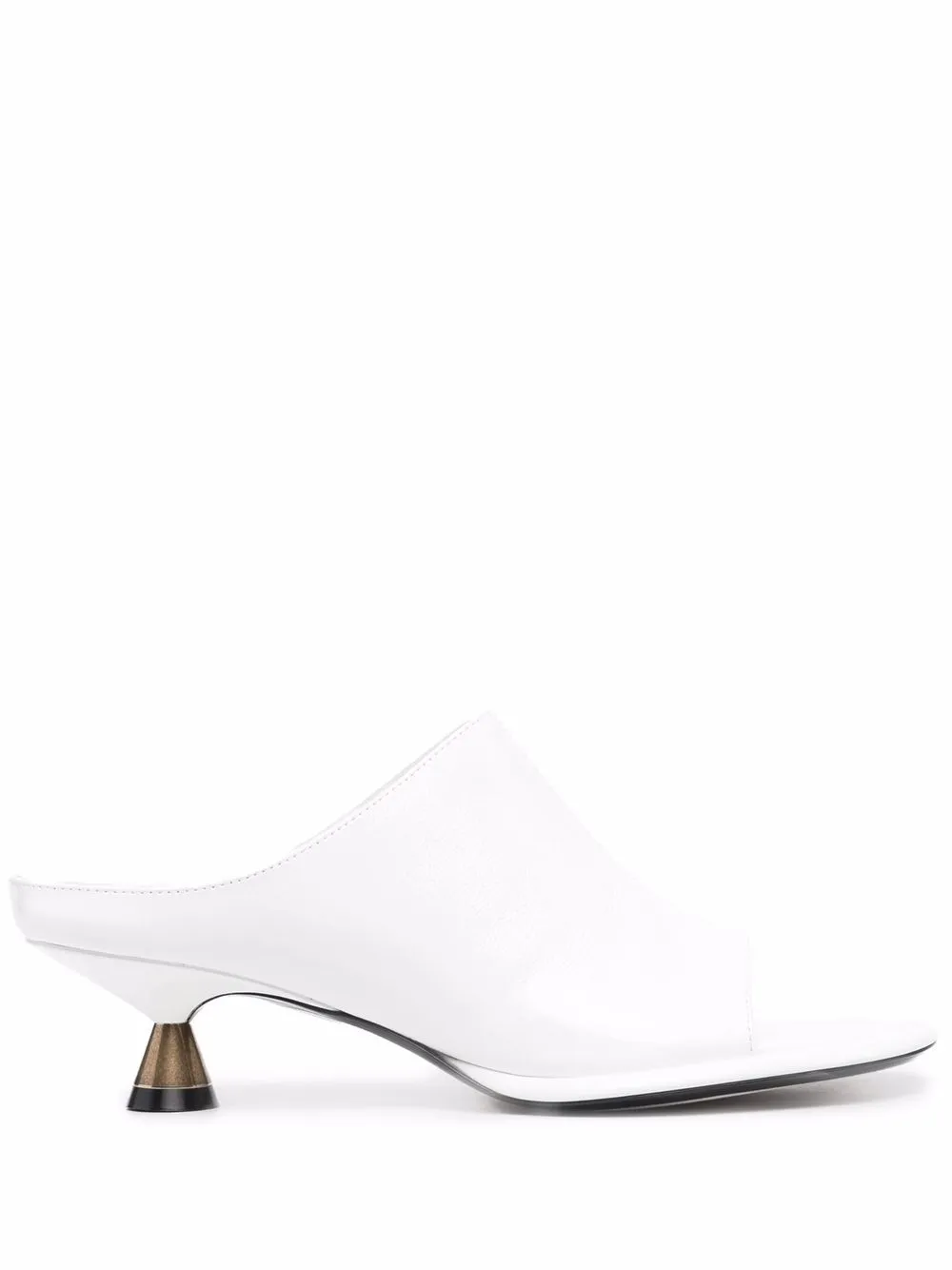 KHAITE Watts 45mm leather mules