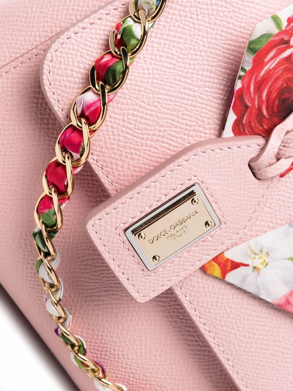 фото Dolce & gabbana мини-сумка sicily с декоративным платком