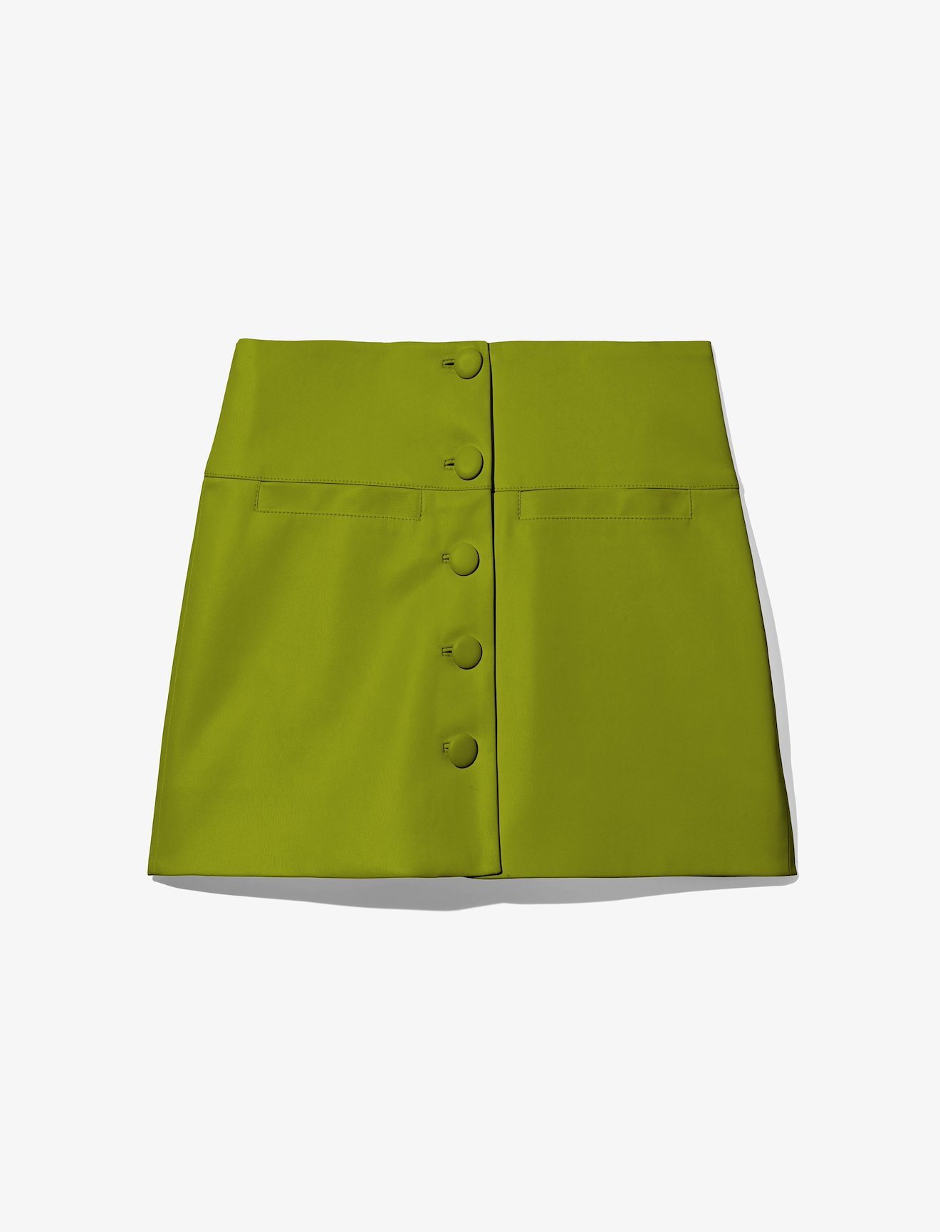 Faux Leather Mini Skirt #4
