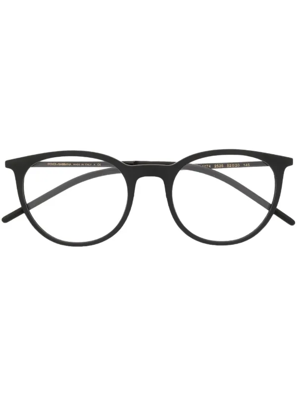 Dolce and gabbana clear frame glasses hotsell