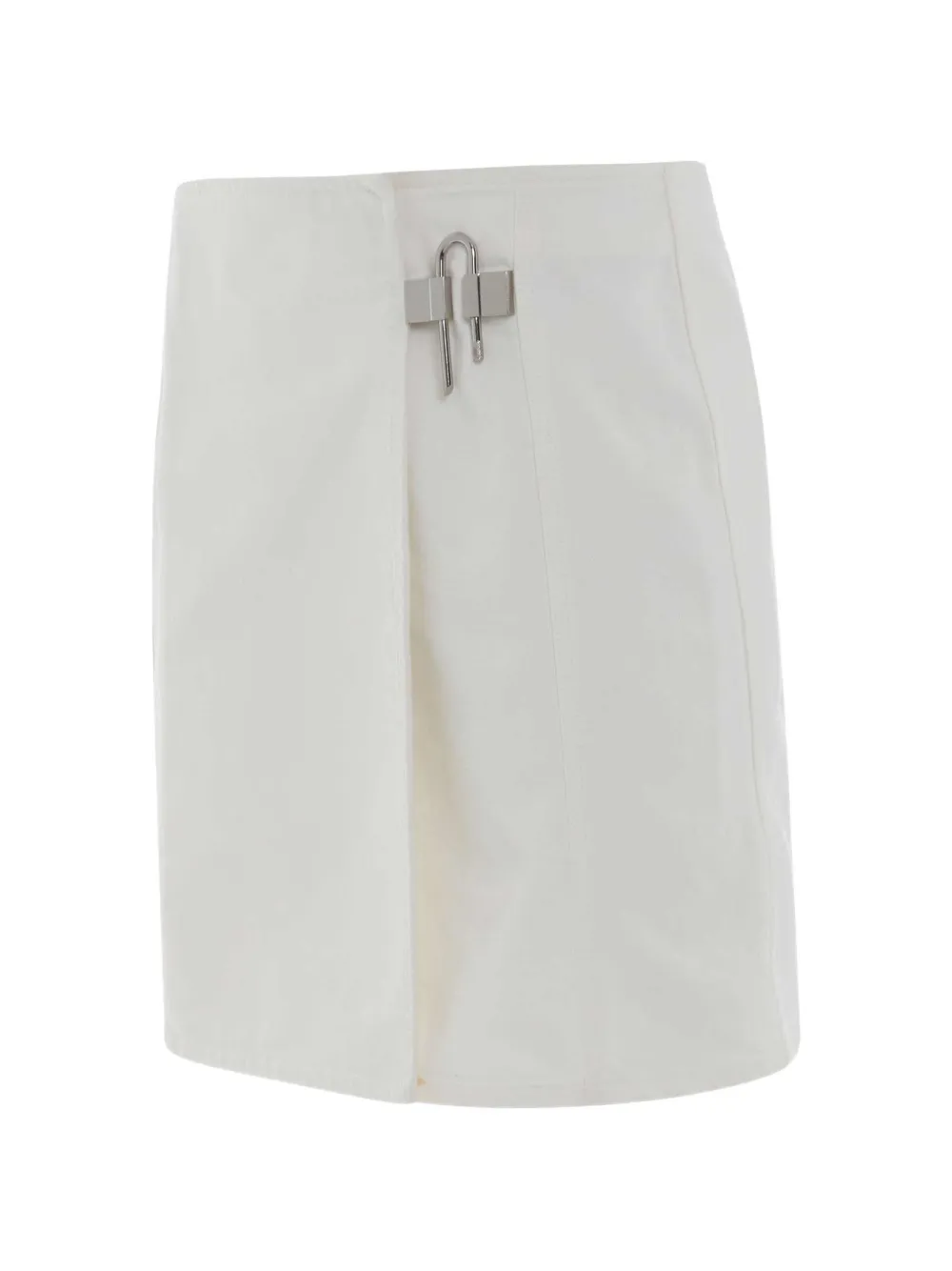  Givenchy Asymmetrischer Rock   Weiß 