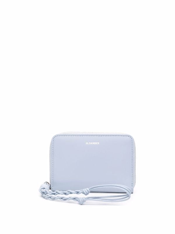 Jil Sander braided-detail Leather Purse - Farfetch