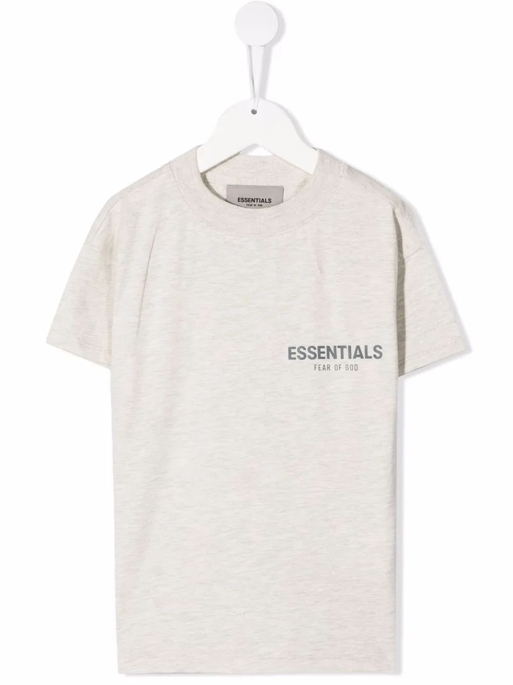 

FEAR OF GOD ESSENTIALS KIDS logo-print cotton T-shirt - Neutrals