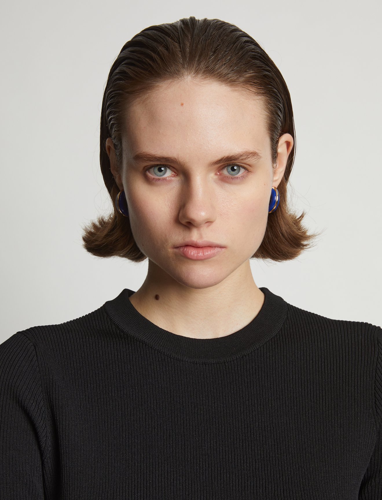 Enamel Mini Hoop Earrings #3