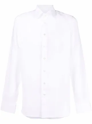Etro ロゴ リネンシャツ Farfetch