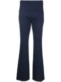 Courrèges high-waisted trousers - Blue