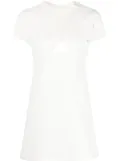 Courrèges cut-out shift dress - White