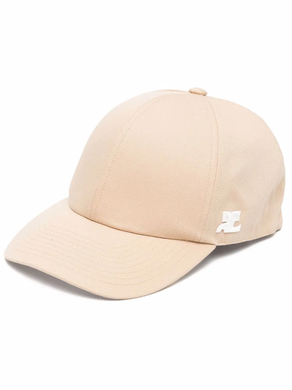 Courrèges бейсболка с нашивкой-логотипом