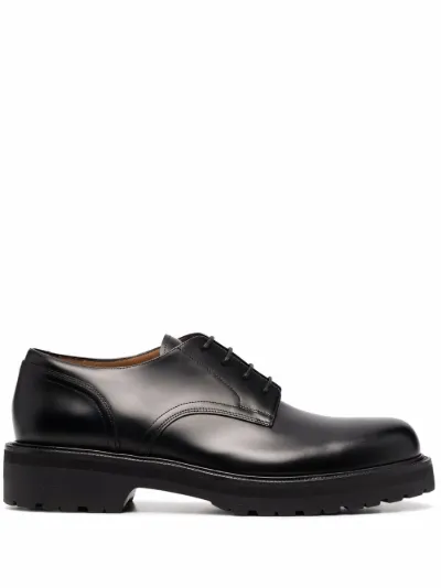Dries Van Noten lace-up leather derby 