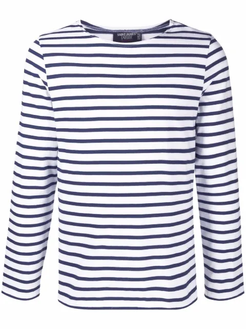 Saint James striped long-sleeve T-shirt